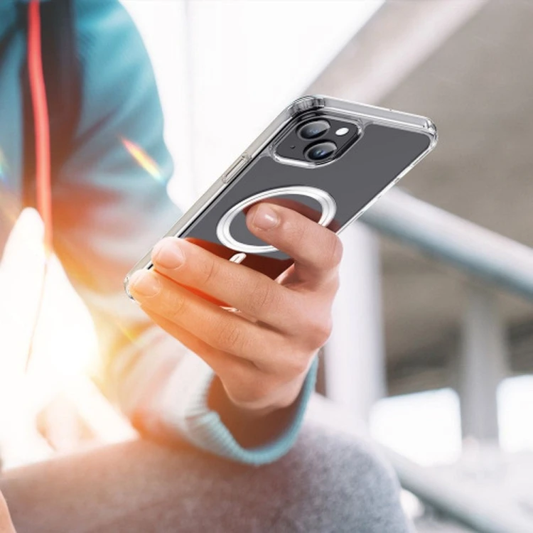 Etui Dux Ducis Clin Mag do iPhone 15 Plus - Przezroczyste MagSafe