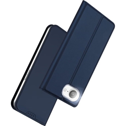 Etui z klapką Dux Ducis Skin Pro do iPhone 16e / 17e Niebieskie - Kabura