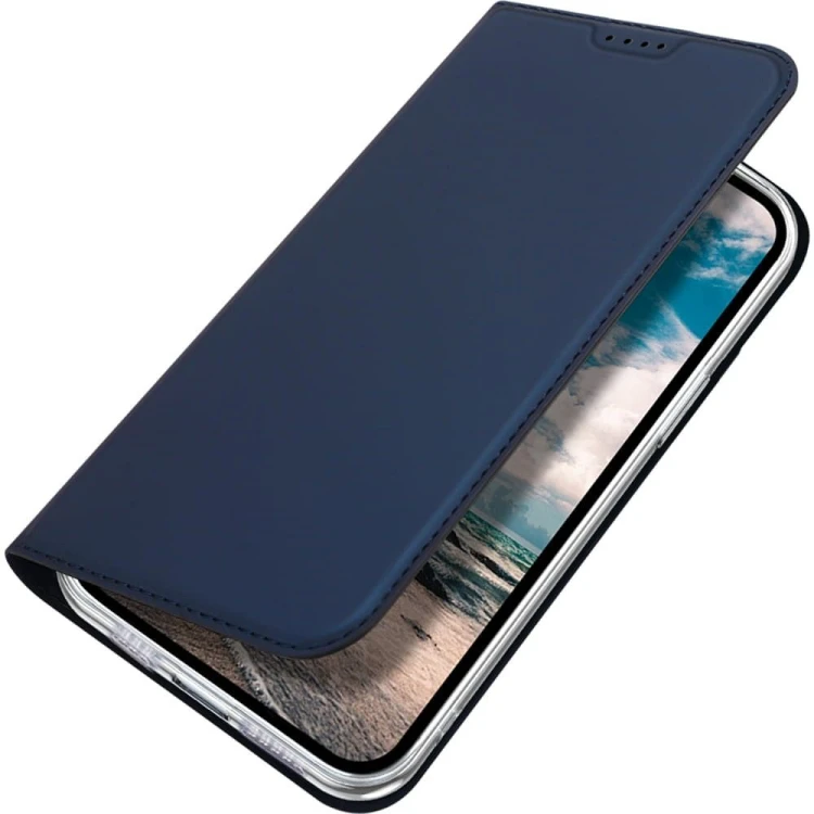Etui z klapką Dux Ducis Skin Pro do iPhone 16e / 17e Niebieskie - Kabura
