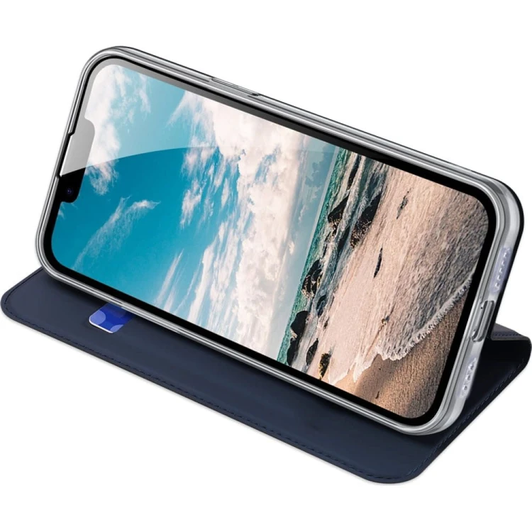Etui z klapką Dux Ducis Skin Pro do iPhone 16e / 17e Niebieskie - Kabura