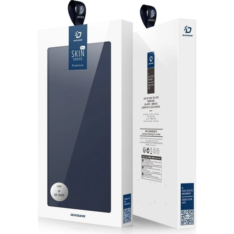 Etui z klapką Dux Ducis Skin Pro do iPhone 16e / 17e Niebieskie - Kabura