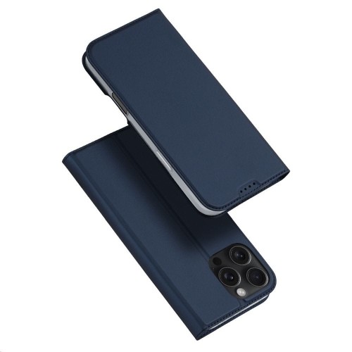 Etui z klapką Dux Ducis Skin Pro do iPhone 16 Pro Max Niebieskie - Kabura