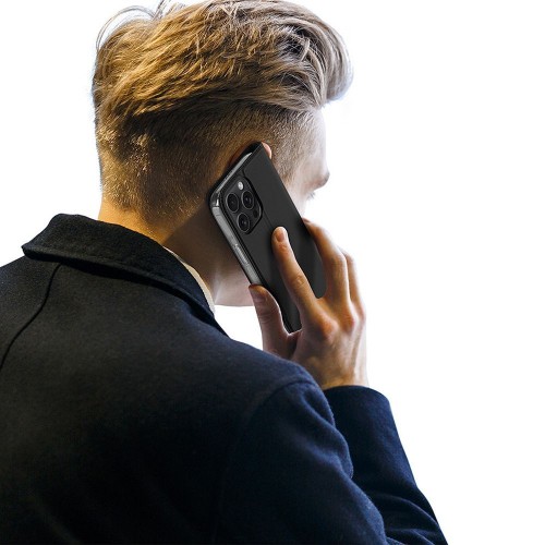 Etui z klapką Dux Ducis Skin Pro do iPhone 16 Pro Czarne - Kabura