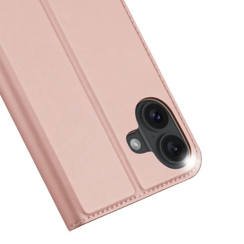 Etui z klapką Dux Ducis Skin Pro do iPhone 16 Plus Różowe - Kabura