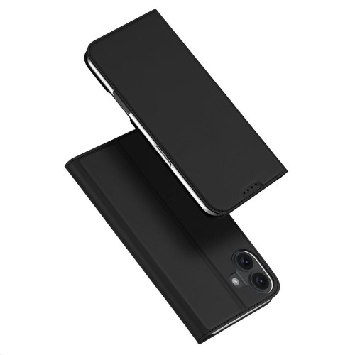 Etui z klapką Dux Ducis Skin Pro do iPhone 16 Plus Czarne - Kabura