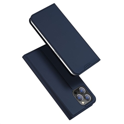 Etui z klapką Dux Ducis Skin Pro do iPhone 15 Niebieskie - Kabura