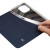 Etui z klapką Dux Ducis Skin Pro do iPhone 15 Niebieskie - Kabura