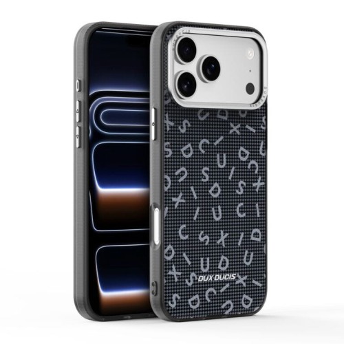 Etui Dux Ducis Moro do iPhone 17 Pro Czarne - Pancerne PC+TPU