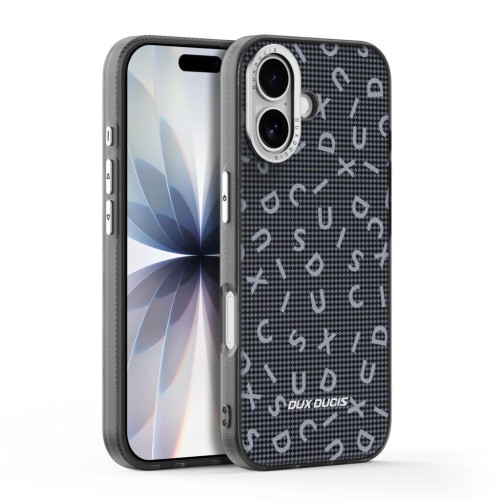 Etui Dux Ducis Moro do iPhone 17 Czarne - Pancerny futerał PC+TPU