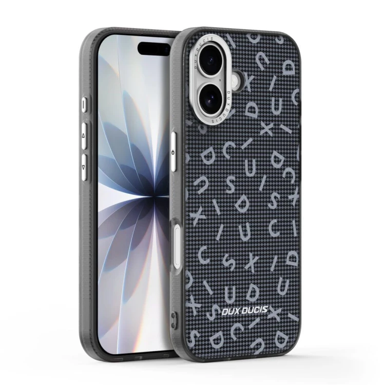 Etui Dux Ducis Moro do iPhone 17 Czarne - Pancerny futerał PC+TPU