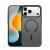 Etui Dux Ducis Yind Open Ring do iPhone 17 Pro Czarne - Hybrydowe