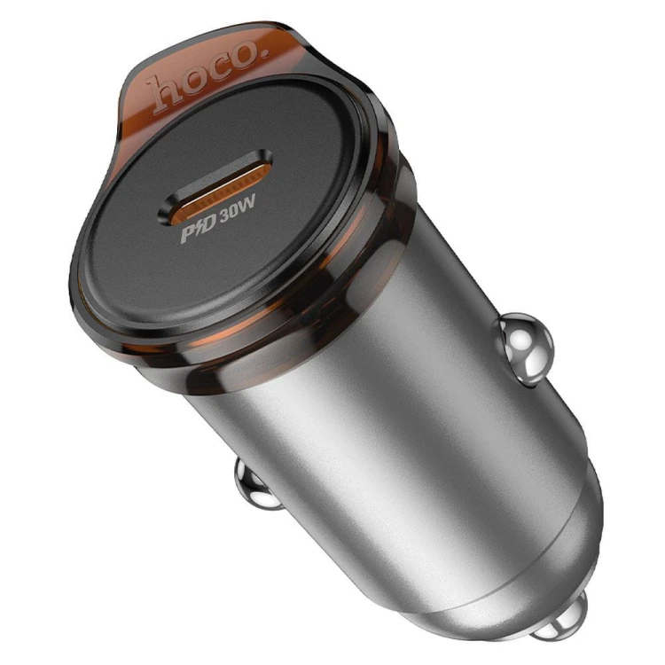 Mini Ładowarka Samochodowa Hoco NZ16 USB-C PD 30W Szybka
