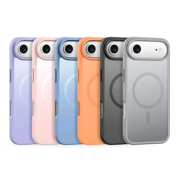 Etui Dux Ducis Yind MagSafe do iPhone 17 Air Szare - Hybrydowe