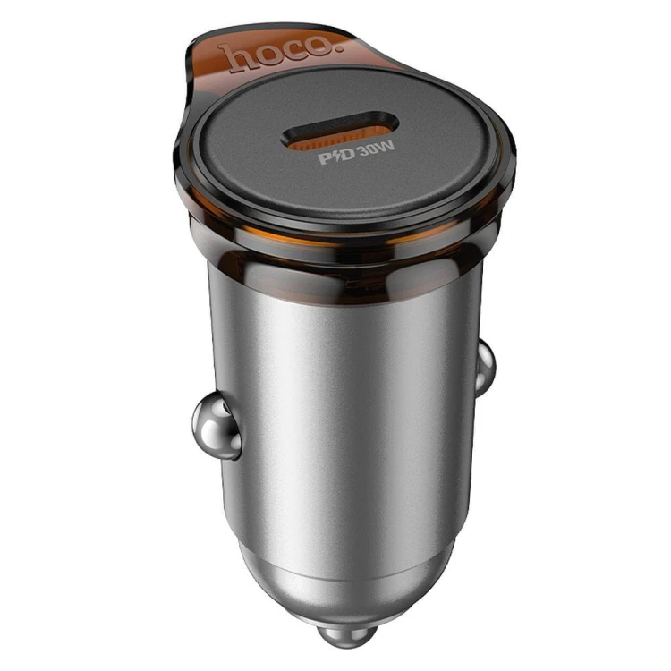 Mini Ładowarka Samochodowa Hoco NZ16 USB-C PD 30W Szybka