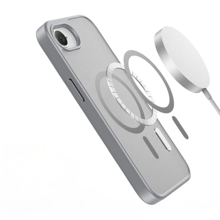 Etui Dux Ducis Yind do iPhone 16e / 17e Szare - Hybrydowe plecki