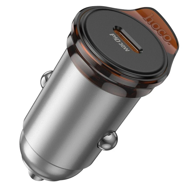 Mini Ładowarka Samochodowa Hoco NZ16 USB-C PD 30W Szybka