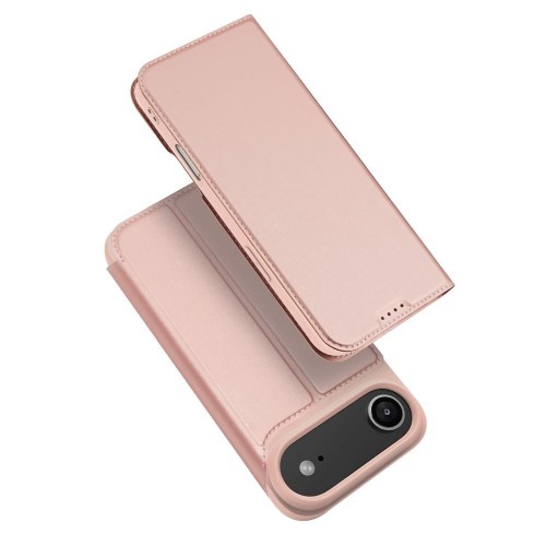Etui z klapką Dux Ducis Skin Pro do iPhone 17 Air Różowe - Kabura