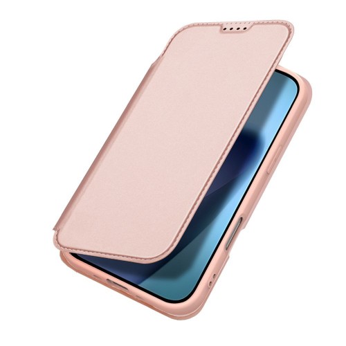 Etui z klapką Dux Ducis Skin Pro do iPhone 17 Air Różowe - Kabura