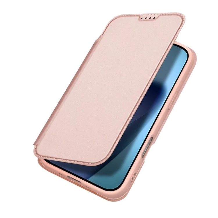 Etui z klapką Dux Ducis Skin Pro do iPhone 17 Air Różowe - Kabura