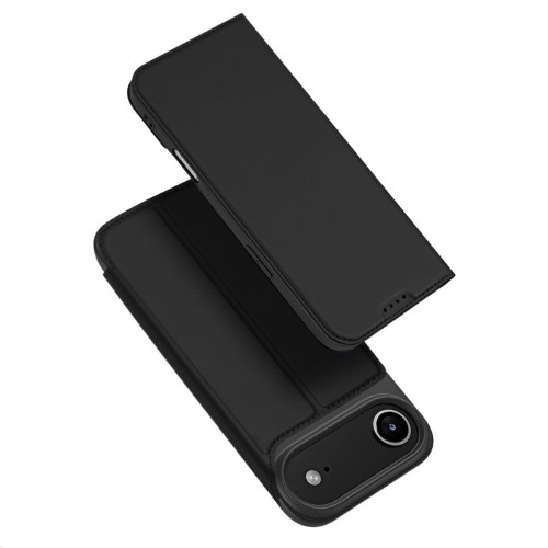 Etui z klapką Dux Ducis Skin Pro do iPhone 17 Air Czarne - Kabura