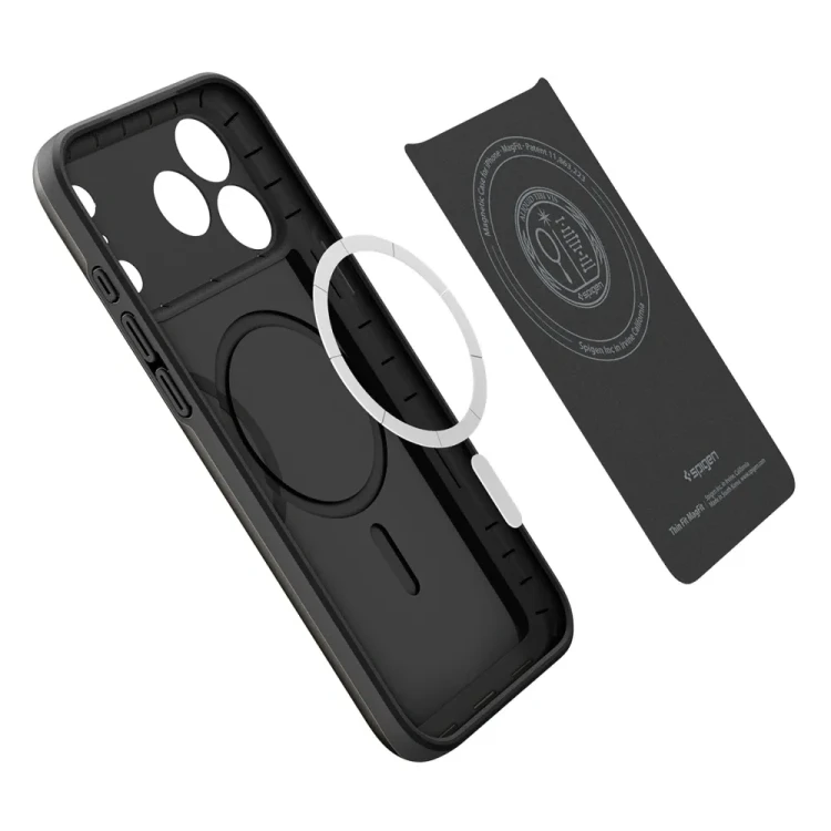 Etui SPIGEN Thin Fit Mag do iPhone 17 Pro Max – Kompatybilne z MagSafe – Black