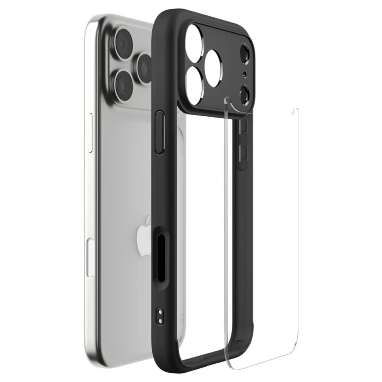 Etui SPIGEN Ultra Hybrid do iPhone 17 Pro Max – Matte Black