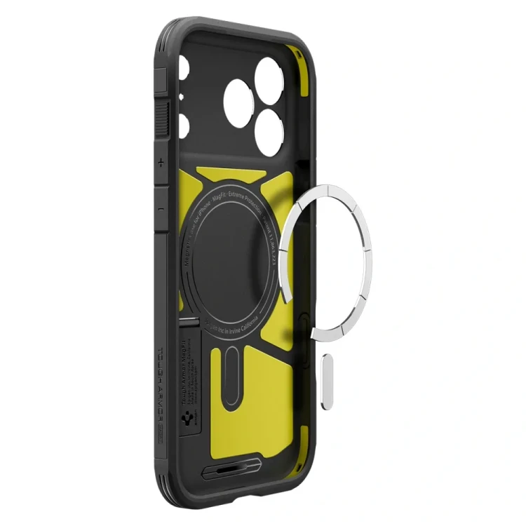Pancerne etui SPIGEN Tough Armor Mag do iPhone 17 Pro Max – Kompatybilne z MagSafe – Black