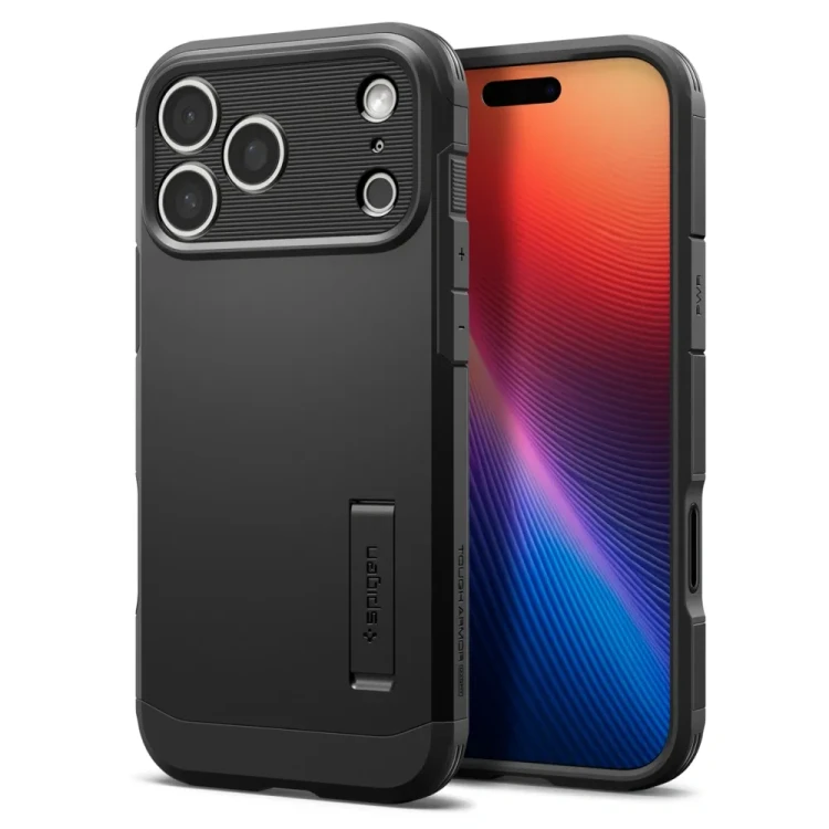Pancerne etui SPIGEN Tough Armor Mag do iPhone 17 Pro Max – Kompatybilne z MagSafe – Black