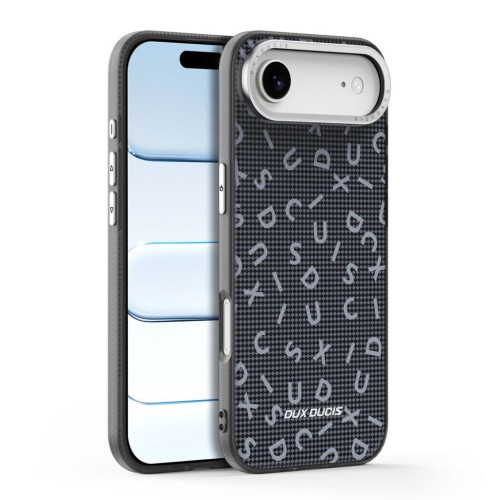 Etui Dux Ducis Moro do iPhone 17 Air Czarne - Pancerny futerał PC+TPU
