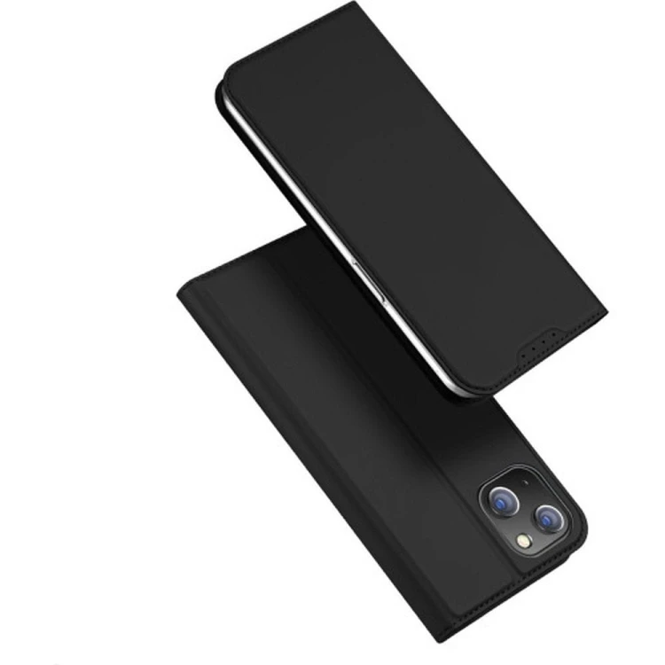 Etui Dux Ducis Skin Pro do iPhone 15 Plus Czarne - Kabura z klapką