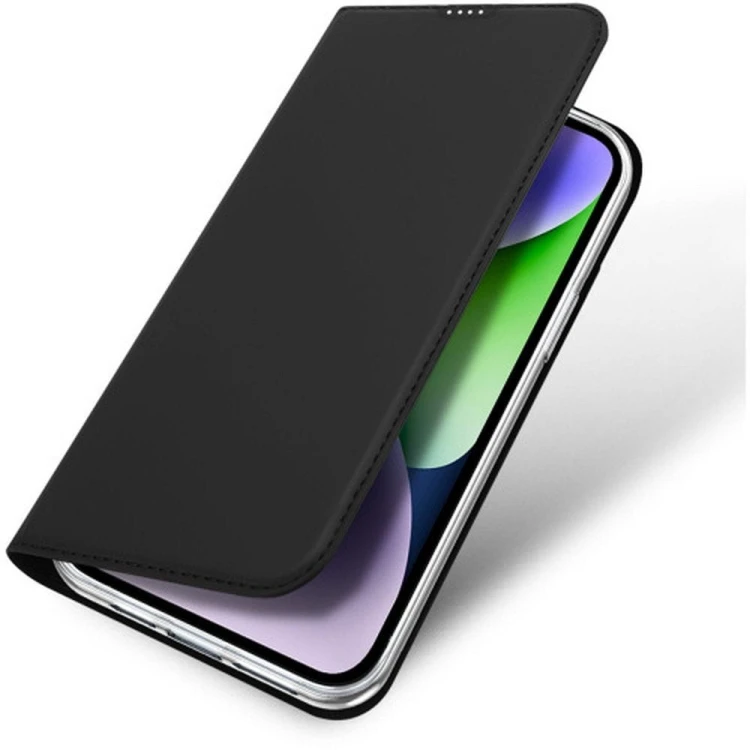 Etui Dux Ducis Skin Pro do iPhone 15 Plus Czarne - Kabura z klapką