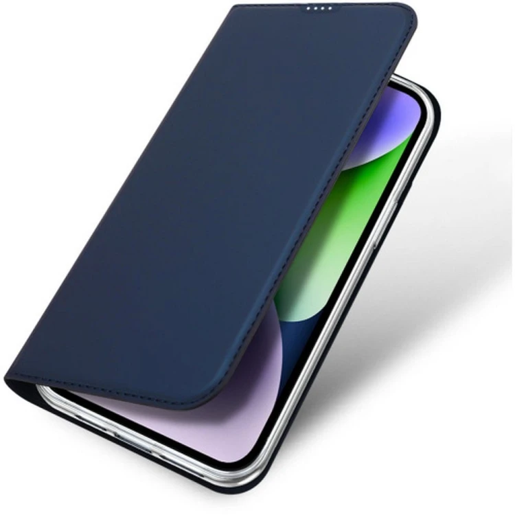 Etui Dux Ducis Skin Pro do iPhone 15 Plus Niebieskie - Kabura portfelowa