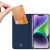 Etui Dux Ducis Skin Pro do iPhone 15 Plus Niebieskie - Kabura portfelowa