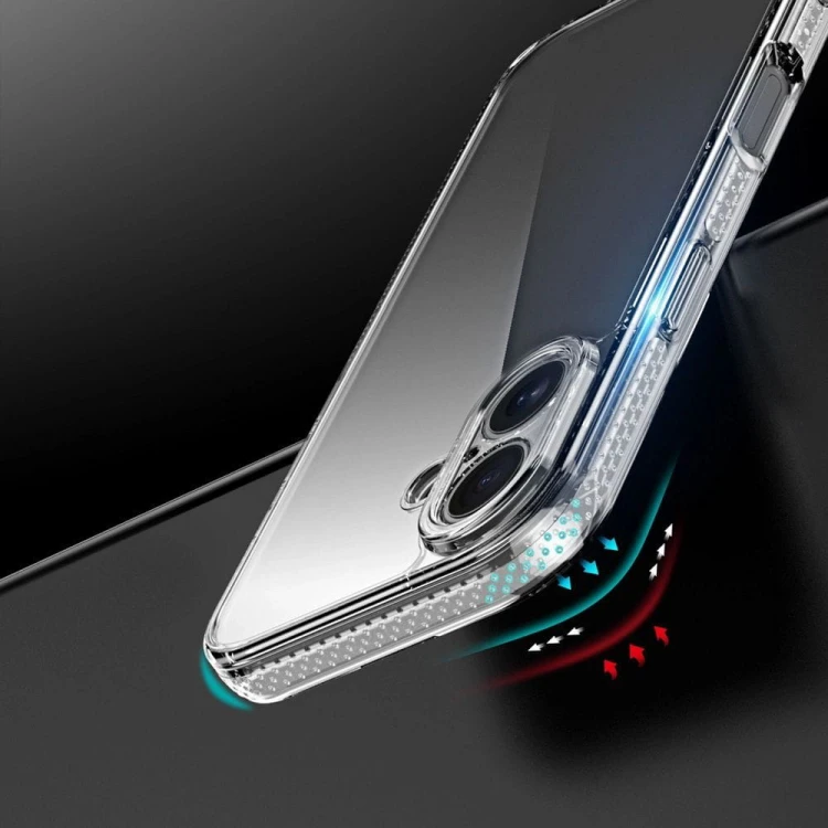 Etui Dux Ducis Clin do iPhone 17 Przezroczyste - Transparentne Hybrid