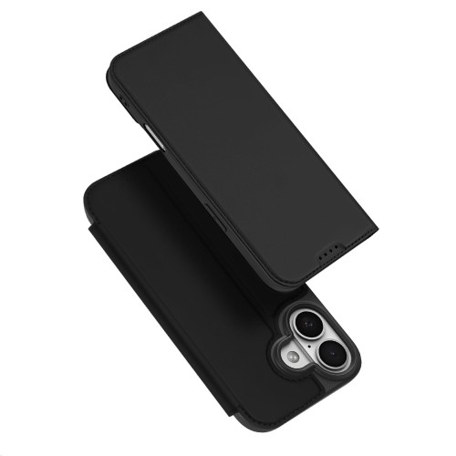 Etui Dux Ducis Skin Pro do iPhone 17 Czarne - Kabura z klapką