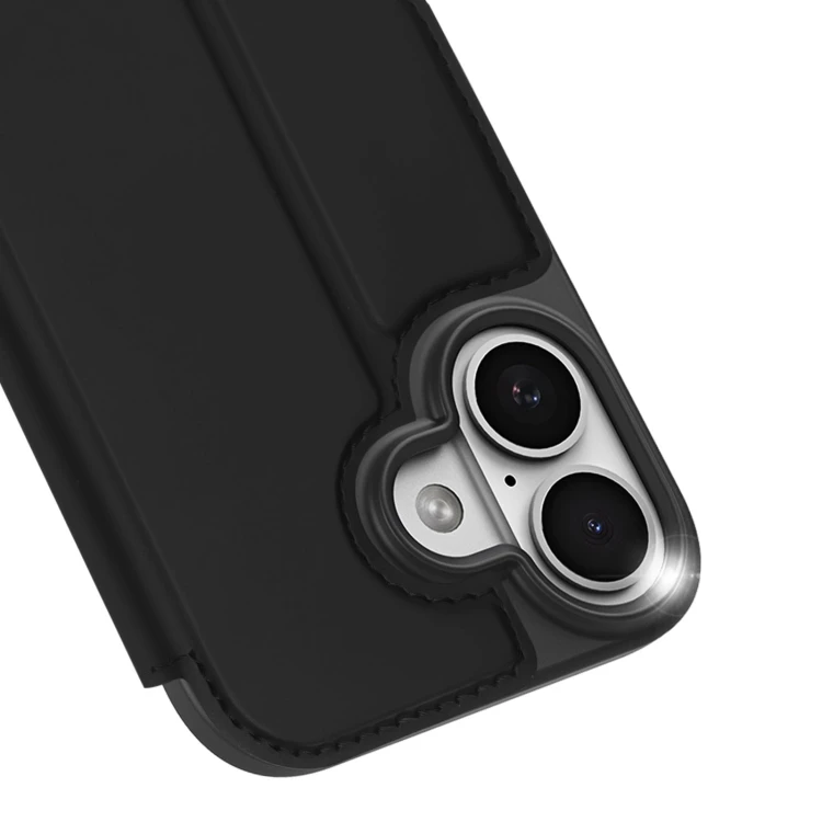 Etui Dux Ducis Skin Pro do iPhone 17 Czarne - Kabura z klapką