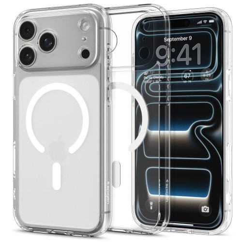 Etui SPIGEN Ultra Hybrid Mag do iPhone 17 Pro – MagSafe – Frost White