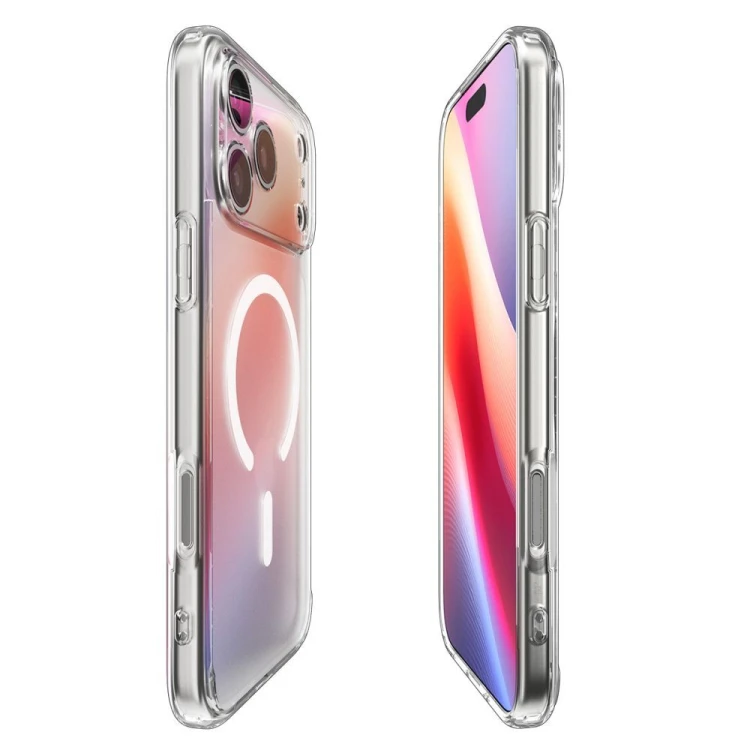 Etui SPIGEN Ultra Hybrid Mag do iPhone 17 Pro – MagSafe – Frost White