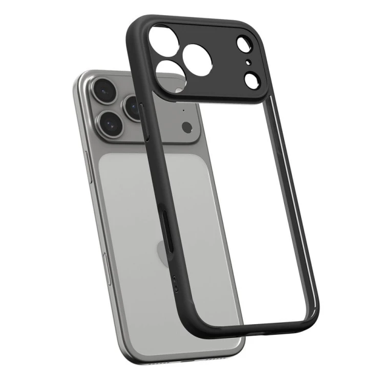 Etui SPIGEN Ultra Hybrid do iPhone 17 Pro – Matte Black