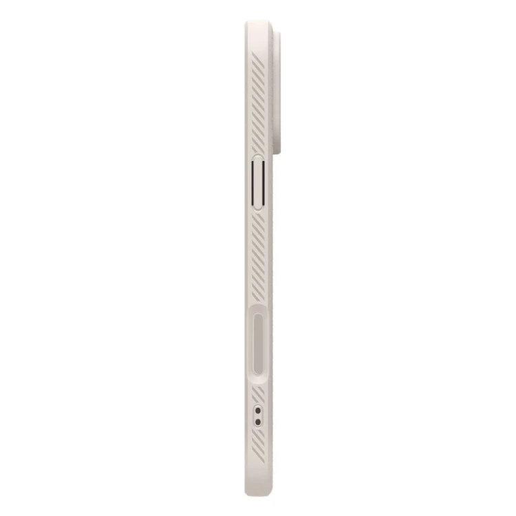 Stylowe etui SPIGEN Liquid Air do iPhone 17 Pro – Natural Titanium