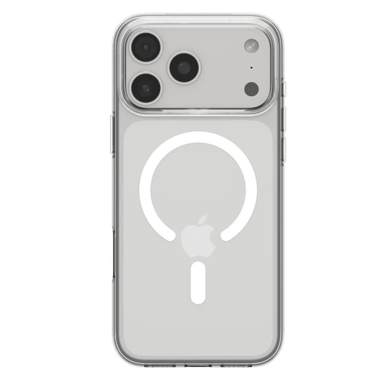 Etui SPIGEN Liquid Crystal MagSafe do iPhone 17 Pro – Clear/White