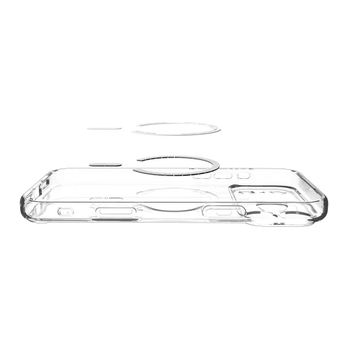 Etui SPIGEN Ultra Hybrid Mag do iPhone 17 Pro – MagSafe – Clear White