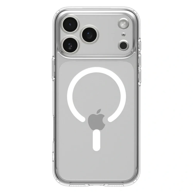 Etui SPIGEN Ultra Hybrid Mag do iPhone 17 Pro – MagSafe – Clear White