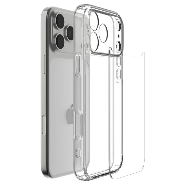Etui SPIGEN Ultra Hybrid do iPhone 17 Pro – Crystal Clear
