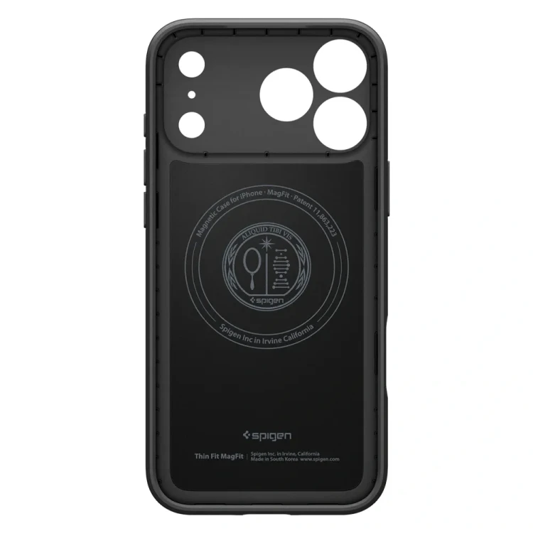 Etui SPIGEN Thin Fit Mag do iPhone 17 Pro – Kompatybilne z MagSafe – Black