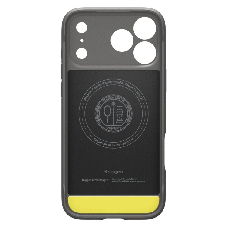 Etui SPIGEN Rugged Armor Mag do iPhone 17 Pro – Kompatybilne z MagSafe – Gray