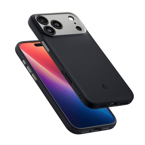 Stylowe etui SPIGEN Nano Pop Mag do iPhone 17 Pro – MagSafe – Black Sesame