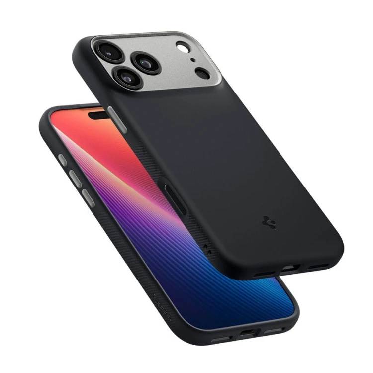 Stylowe etui SPIGEN Nano Pop Mag do iPhone 17 Pro – MagSafe – Black Sesame