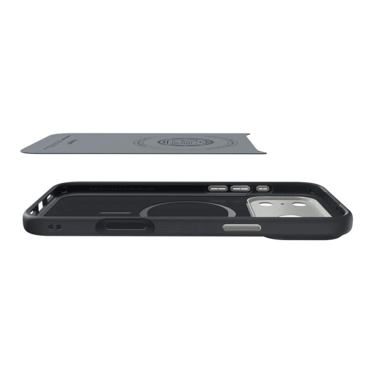 Stylowe etui SPIGEN Nano Pop Mag do iPhone 17 Pro – MagSafe – Black Sesame