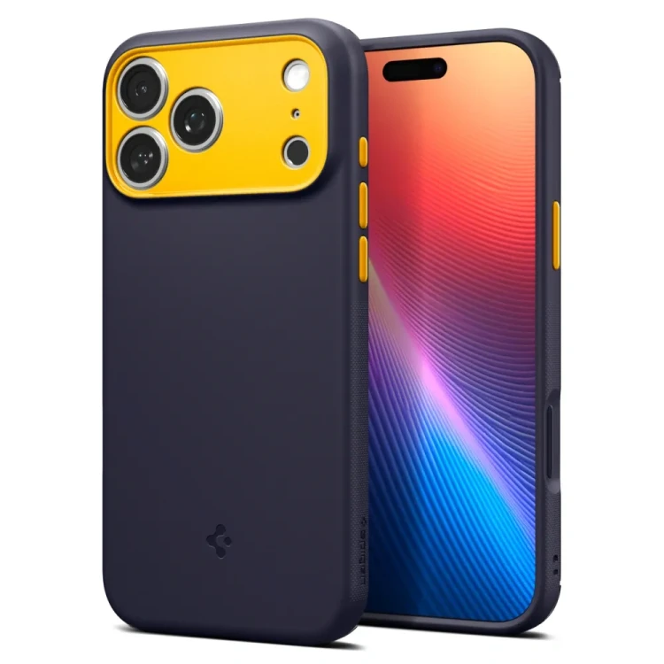 Stylowe etui SPIGEN Nano Pop Mag do iPhone 17 Pro – MagSafe – Blueberry Navy